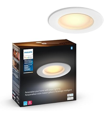Philips Hue Smart Retrofit Recessed Lighting 4 inch - White